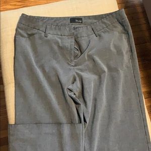 Charcoal gray dress pants